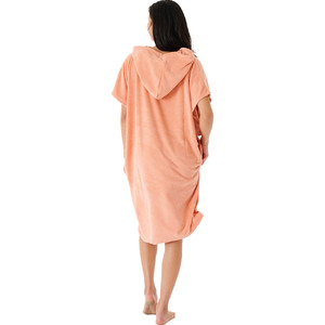 2023 Rip Curl Frauen Skript ndern Robe / Poncho Gtwfm1 - Staubig Coral